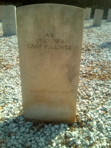unknown camp follower headstone voi for blog